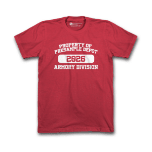 PSD Armory Division 2026 Shirts (Red)