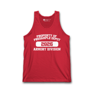 PSD Armory Division 2026 Tank (Red)