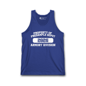PSD Armory Division 2026 Tank (Blue)